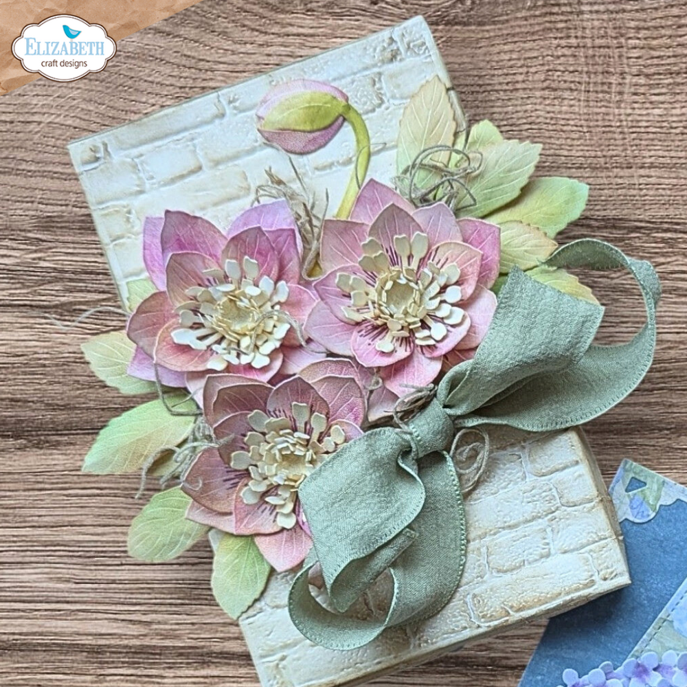 Elizabeth Craft Designs Beautiful Blooms Die Lenten Rose by Paper Flowers (2347)
