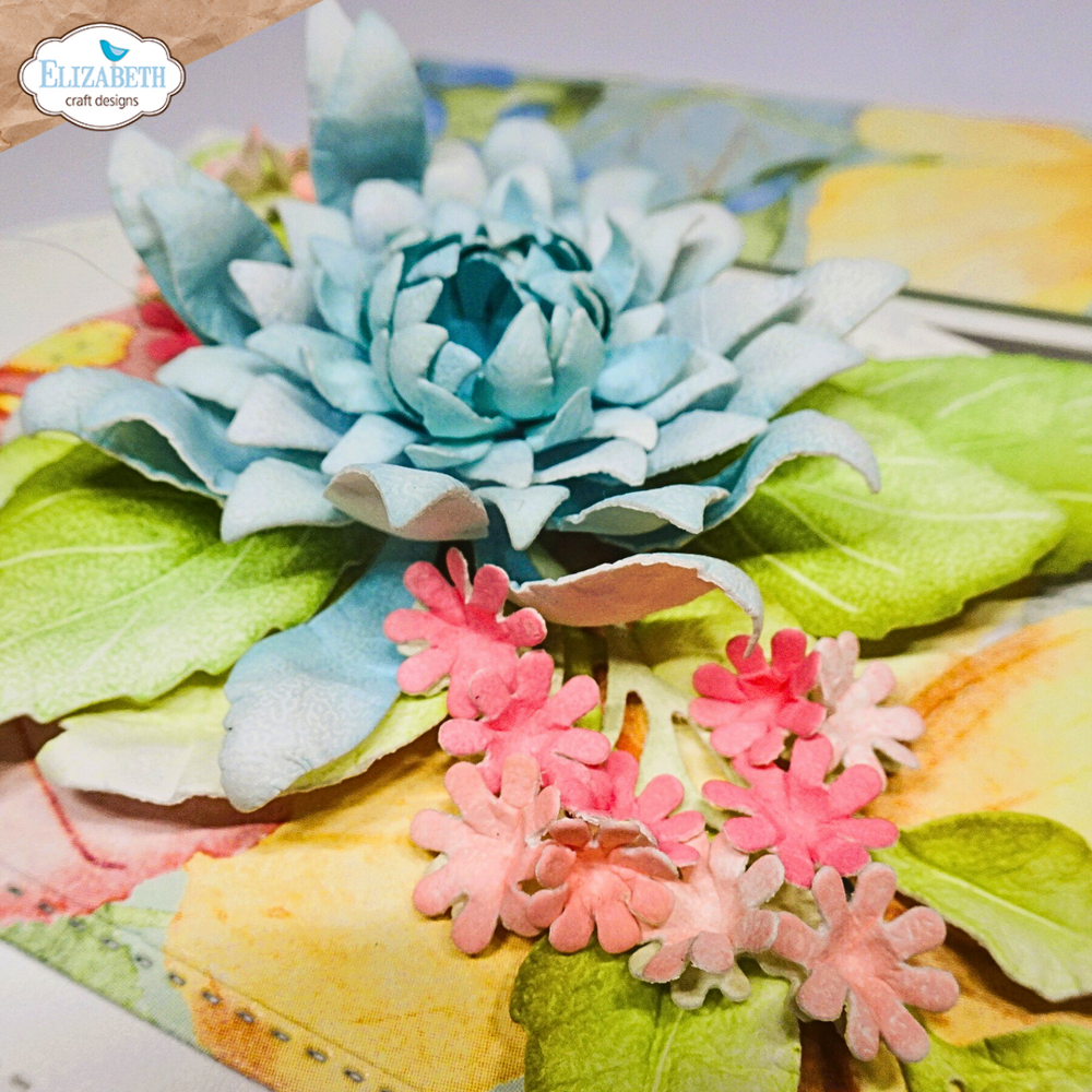Elizabeth Craft Designs Beautiful Blooms Die Dahlia by Paper Flowers (2346)