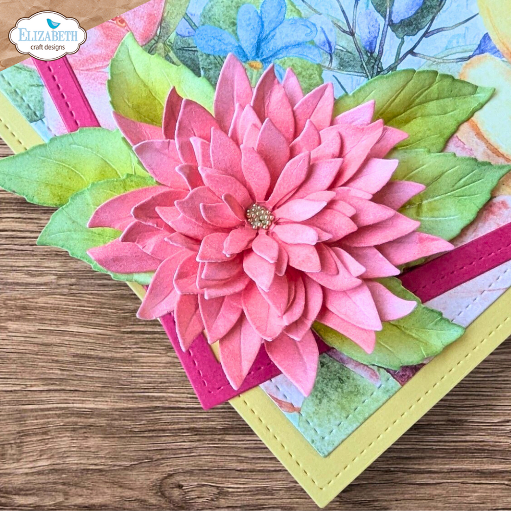 Elizabeth Craft Designs Beautiful Blooms Die Dahlia by Paper Flowers (2346)