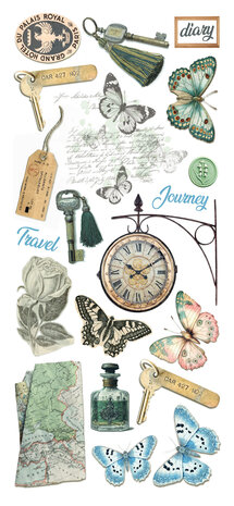 Ciao Bella Eastern Journey Transparent Adhesive Sheets (5pcs) (CBI015) Ciao Bella Eastern Journey Transparent Adhesive Sheets (5pcs) (CBI015)