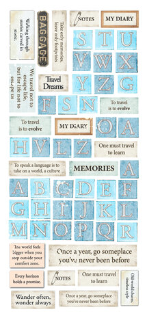 Ciao Bella Eastern Journey Transparent Adhesive Sheets (5pcs) (CBI015) Ciao Bella Eastern Journey Transparent Adhesive Sheets (5pcs) (CBI015)