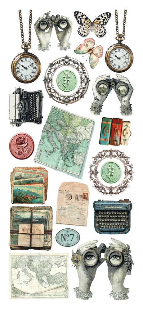 Ciao Bella Eastern Journey Transparent Adhesive Sheets (5pcs) (CBI015) Ciao Bella Eastern Journey Transparent Adhesive Sheets (5pcs) (CBI015)