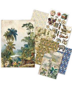 Ciao Bella Jungle Vibes A5 Rice Paper Mixed (8pcs) (CBRS041)