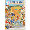 Ciao Bella Sports Days A4 Junk Journal Ephemera Book (32pcs) (CBB024)
