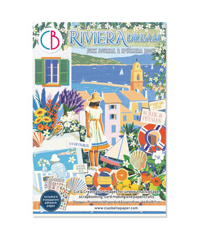 Ciao Bella Riviera Dream A4 Junk Journal Ephemera Book (32pcs) (CBB025)