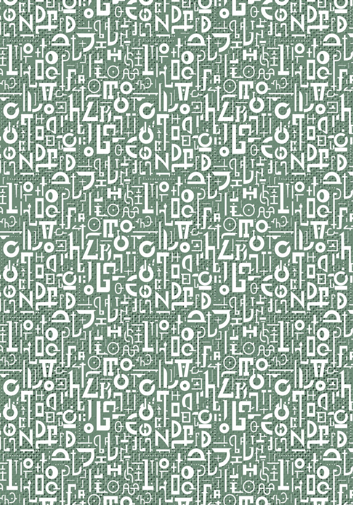 Ciao Bella Typographic A4 Deluxe Paper Pearl Copper & Vellum Dual Pack Mixed (6pcs) (CBX008)