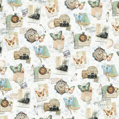 Ciao Bella Eastern Journey 6x6 Inch Deluxe Paper Silver & Vellum Dual Pack Mixed (6pcs) (CBXQ009) Ciao Bella Eastern Journey 6x6 Inch Deluxe Paper Silver & Vellum Dual Pack Mixed (6pcs) (CBXQ009)