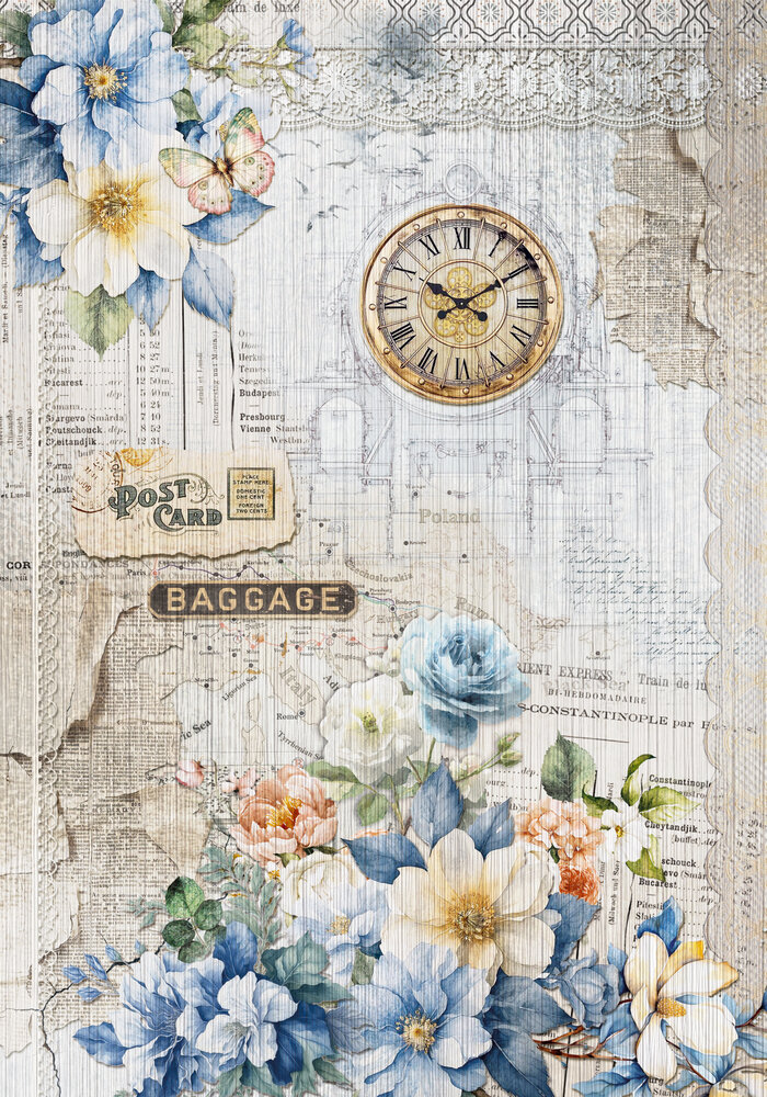 Ciao Bella Eastern Journey A4 Deluxe Paper Silver & Vellum Dual Pack Mixed (6pcs) (CBX009)