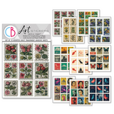 Ciao Bella Faraway Mail Mixed Media Stickers (10pcs) (MB009)