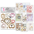 Whisper Frames Mixed Media Stickers (10pcs) (MB010) Whisper Frames Mixed Media Stickers (10pcs) (MB010)