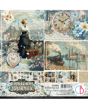 Ciao Bella Eastern Journey 8x8 Inch Paper Pad (12pcs) (CBH096)