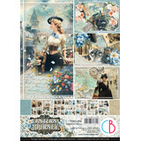 Ciao Bella Eastern Journey A4 Creative Pad (9pcs) (CBCL096)