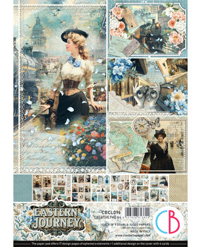 Ciao Bella Eastern Journey A4 Creative Pad (9pcs) (CBCL096)