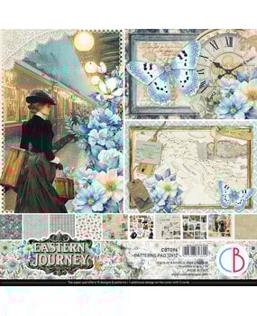 Ciao Bella Eastern Journey 12x12 Inch Patterns Pad (8pcs) (CBT096)