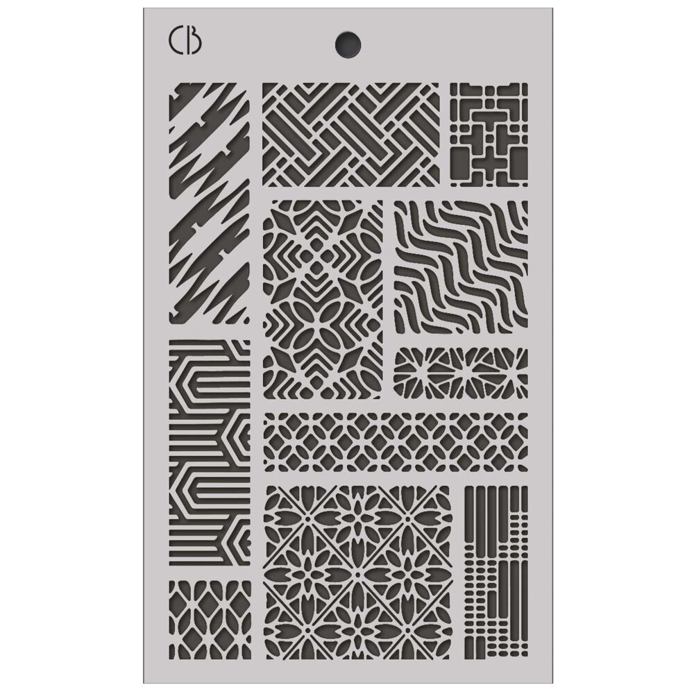 Ciao Bella Eastern Journey 5x8 Inch Stencil Mix Triple Layer Set (MSX012) Ciao Bella Eastern Journey 5x8 Inch Stencil Mix Triple Layer Set (MSX012)