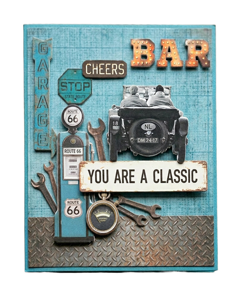 Studio Light Gearhead Workshop A4 Essentials Die-Cut Paper Pad (SL-ES-DCPP436)