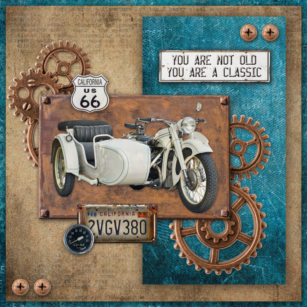 Studio Light Gearhead Workshop A4 Essentials Card Making Paper Pad (SL-ES-CMP26)