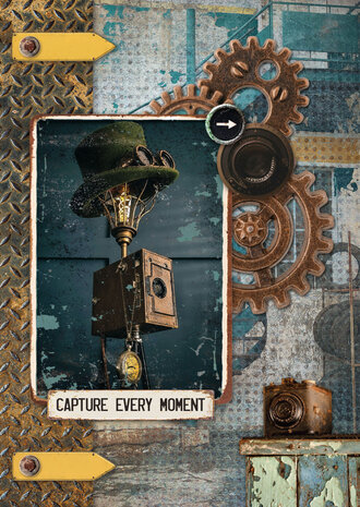 Studio Light Gearhead Workshop A4 Essentials Card Making Paper Pad (SL-ES-CMP26)