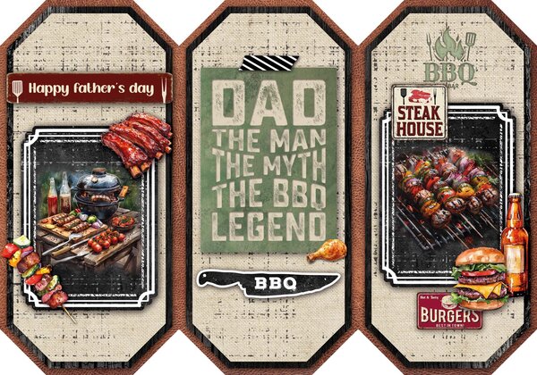 Studio Light BBQ Party A4 Essentials Card Making Paper Pad (SL-ES-CMP27)