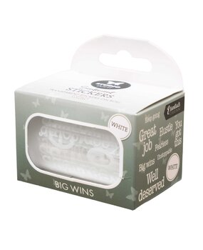 Studio Light Big Wins White Transparent Stickers on Roll (SL-ES-STIC78)