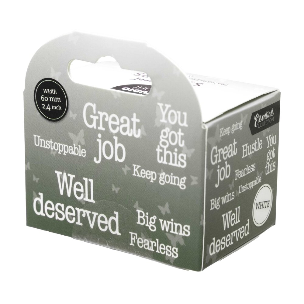 Studio Light Big Wins White Transparent Stickers on Roll (SL-ES-STIC78)