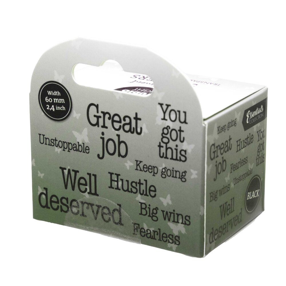 Studio Light Big Wins Black Transparent Stickers on Roll (SL-ES-STIC76)