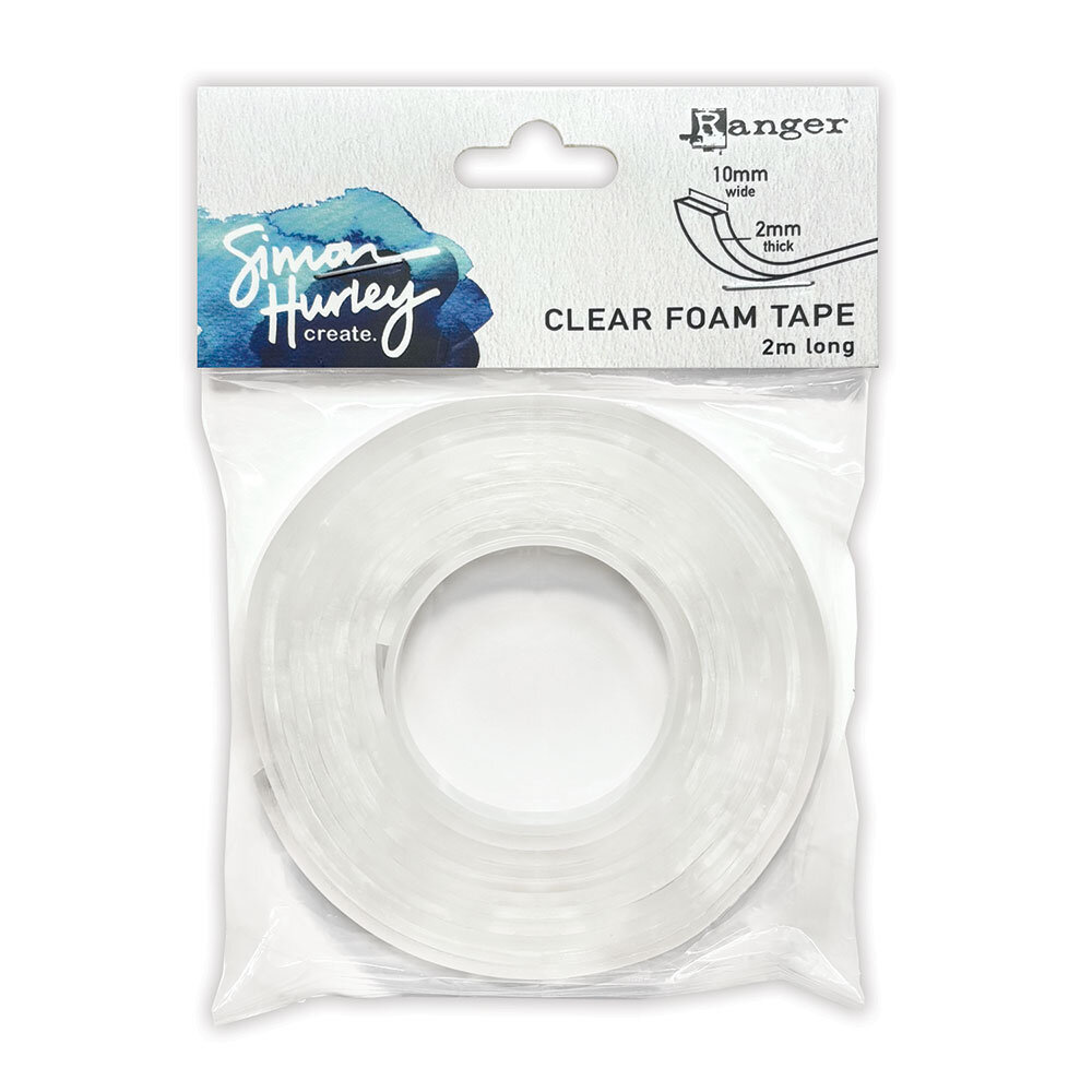 Ranger Simon Hurley create. Clear Foam Double Stick Tape 10mm (HUA90519)