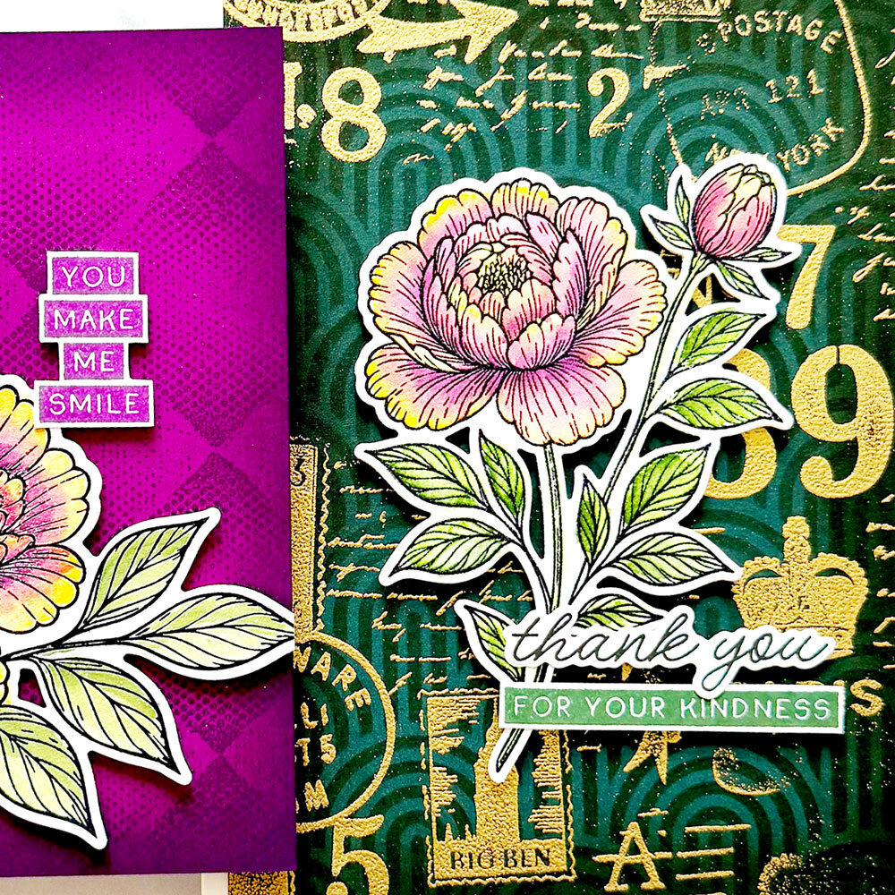 Ranger Simon Hurley create. Stencils 6x6 Inch Happy Arches (3pcs) (HUS87885)