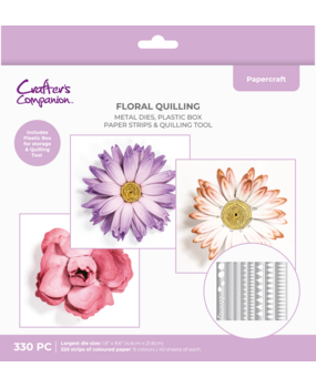 Crafter's Companion Floral Quilling Kit (CC-KIT-FLQU)
