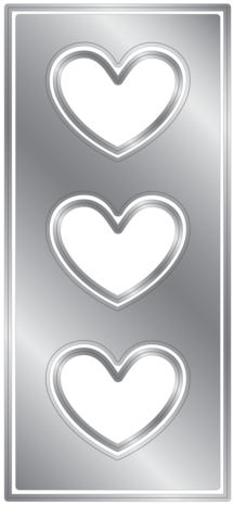 Crafter's Companion DL Aperture Metal Die Heart (CC-MD-DAHE) Crafter's Companion DL Aperture Metal Die Heart (CC-MD-DAHE)