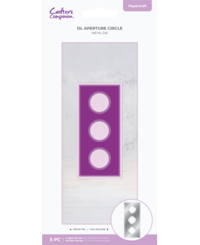 Crafter's Companion DL Aperture Metal Die Circle (CC-MD-DACI)