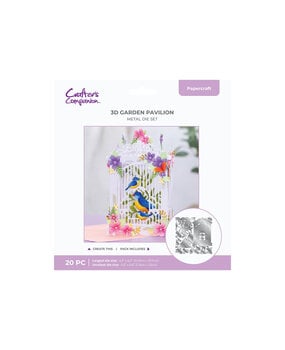 Crafter's Companion 3D Birdcage Pop-Up Card Metal Die Set (CC-MD-3DGAPAV)