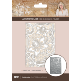 Crafter's Companion Antique Lace 6x4 Inch 3D Embossing Folder Lace Panel (SS-AL-3D-EF4-LUXLA)