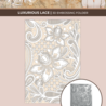 Crafter's Companion Antique Lace 6x4 Inch 3D Embossing Folder Lace Panel (SS-AL-3D-EF4-LUXLA)
