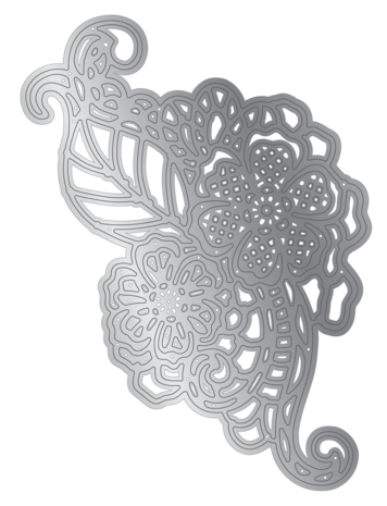 Crafter's Companion Antique Lace Metal Die Set Lace Embellishment (SS-AL-MD-LAEMB)