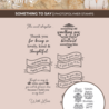 Crafter's Companion Antique Lace Stamp Set Banners & Heartfelt Sentiments (SS-AL-STP-STS)