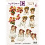 Creatief Art Blush and Kisses 03 3D Sheet Crafted Memories (CM-003)