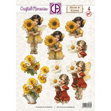 Creatief Art Blush and Kisses 04 3D Sheet Crafted Memories (CM-004)
