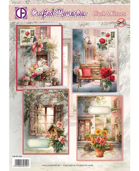 Creatief Art Blush and Kisses Card Kit Crafted Memories (CM-KIT-002)