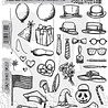 Stampers Anonymous Crazy Things Tim Holtz Cling Stamps (CMS237)