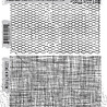 Stampers Anonymous Mesh & Linen Tim Holtz Cling Stamps (CMS221)