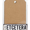 Stampers Anonymous #8 Tag Tim Holtz Etcetera Chipboard (THETC005)