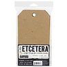 Stampers Anonymous Mini Tag Tim Holtz Etcetera Chipboard (THETC004)
