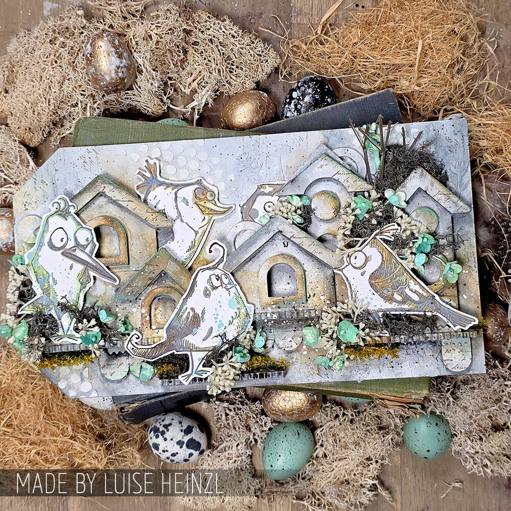 Stampers Anonymous Birdhouse Ornaments (CBORN01)