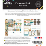 Arden Creative Studio Been There Ephemera Pack (79pcs) by Katie Pertiet (ACSEP0012)
