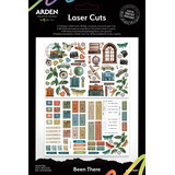 Arden Creative Studio Been There Laser Cuts (118pcs) by Katie Pertiet (ACSLC0007)