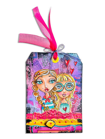 Art By Marlene Fabulous Girls Clear Stamps (ABM-26-STAMP937)