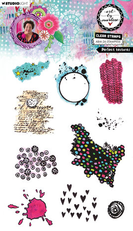 Art By Marlene Perfect Textures Clear Stamps (ABM-26-STAMP936)