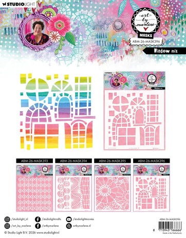 Art By Marlene Window Mix Mask (ABM-26-MASK396)