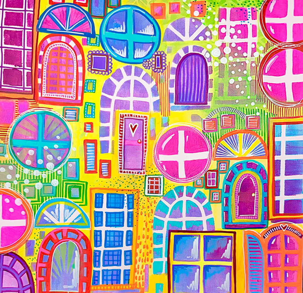 Art By Marlene Window Mix Mask (ABM-26-MASK396)